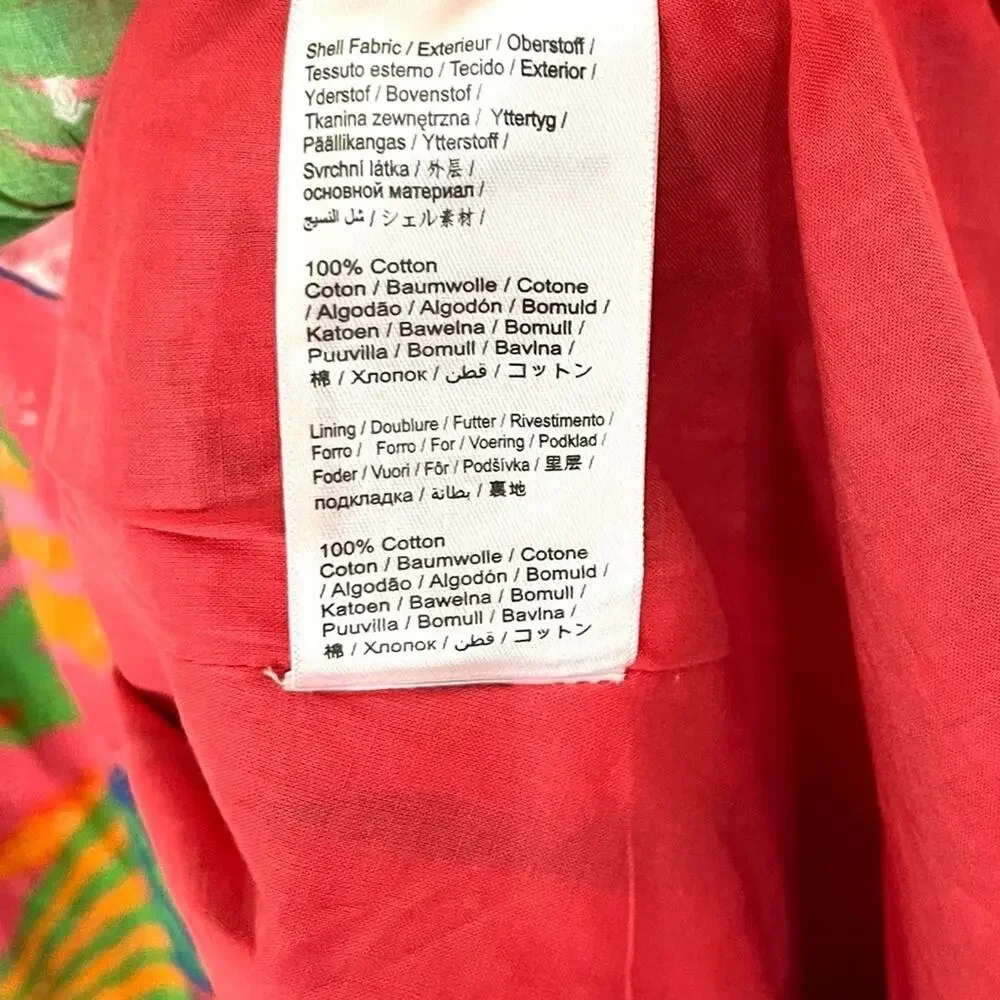 Farm Rio Macaw Ruffled Wrap Dress - Picture 13 of 14